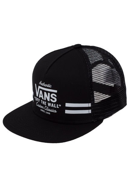 Jockey Mays Patch Trucker Negro Vans Compra Ahora Dafiti Chile