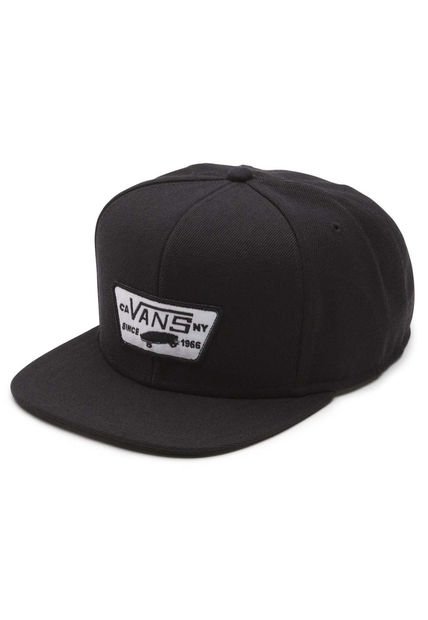 Jockey Hombre MN FULL PATCH SNAPBACK Negro Vans