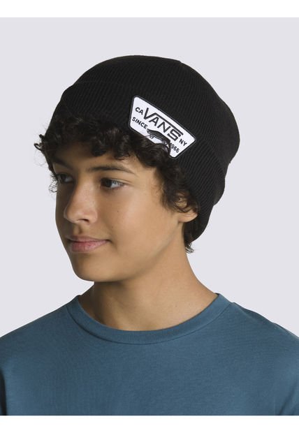 Gorro By Milford Beanie Bo Negro Niño Vans