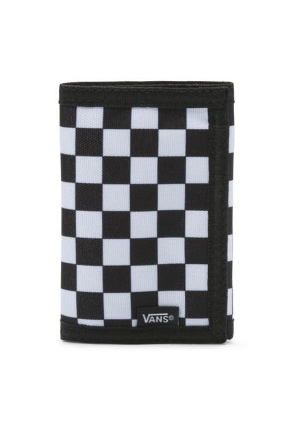 Billetera Hombre Mn Slipped Black-White Check Vans