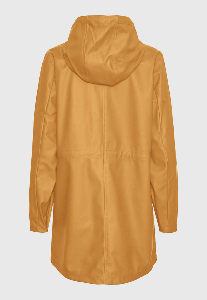 Impermeable Vero Moda Amarillo Calce Regular Compra Ahora Dafiti Chile