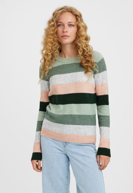 Sweater Vero Moda Multicolor - Calce Regular - Compra Ahora | Dafiti Chile