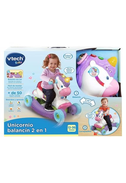 Correpasillos Y Balancin Unicornio 2 En 1 Vtech. Compra Ahora Dafiti Chile