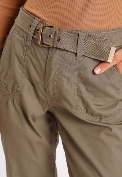 Pantalón Wados Cargo Recto Verde - Calce Regular
