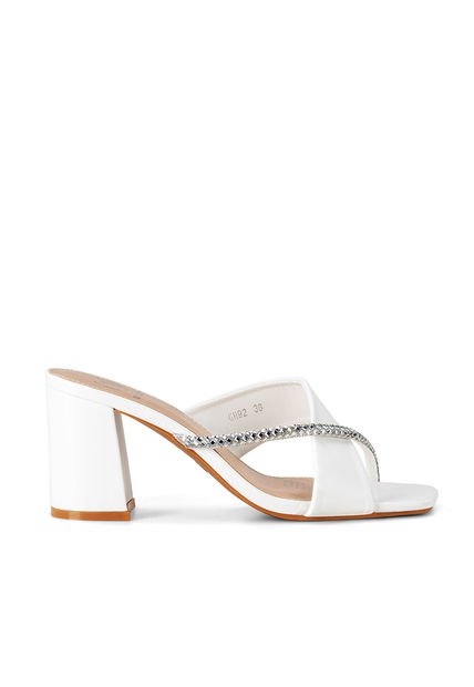 Sandalias suela shops blanca