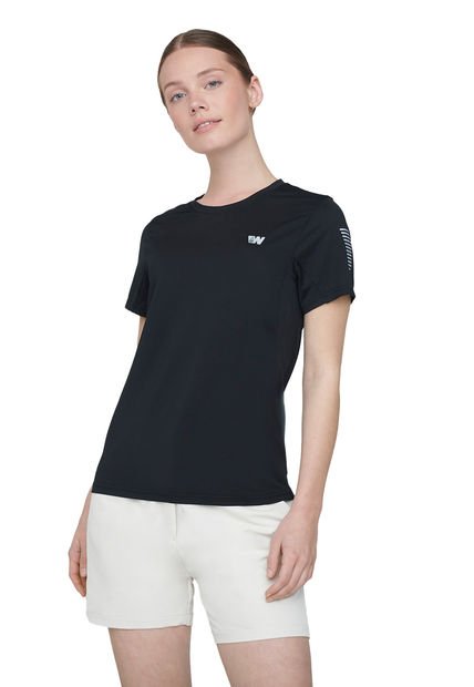 Polera Colombo Mujer Negro Weinbrenner