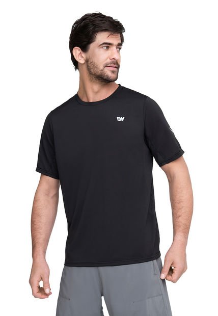 Polera Colombo Hombre Negro Weinbrenner