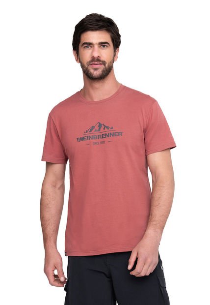 Polera Estepa Hombre Burdeo Weinbrenner