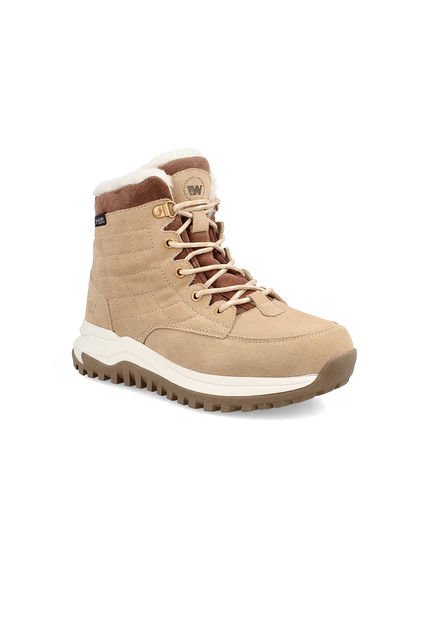 Bota Vanguard Oso Mujer Beige Weinbrenner