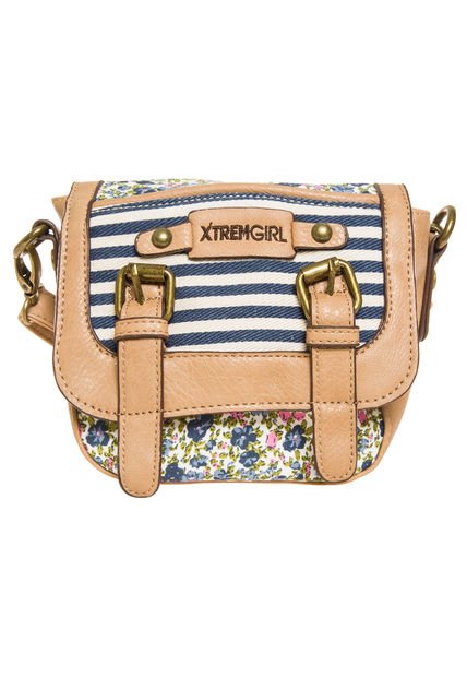 Cartera Fashion Bag Mix 481 Flowers Beige Xtrem