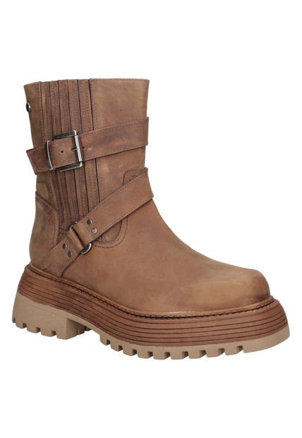 Bota Casual Mujer Marrón Zappa